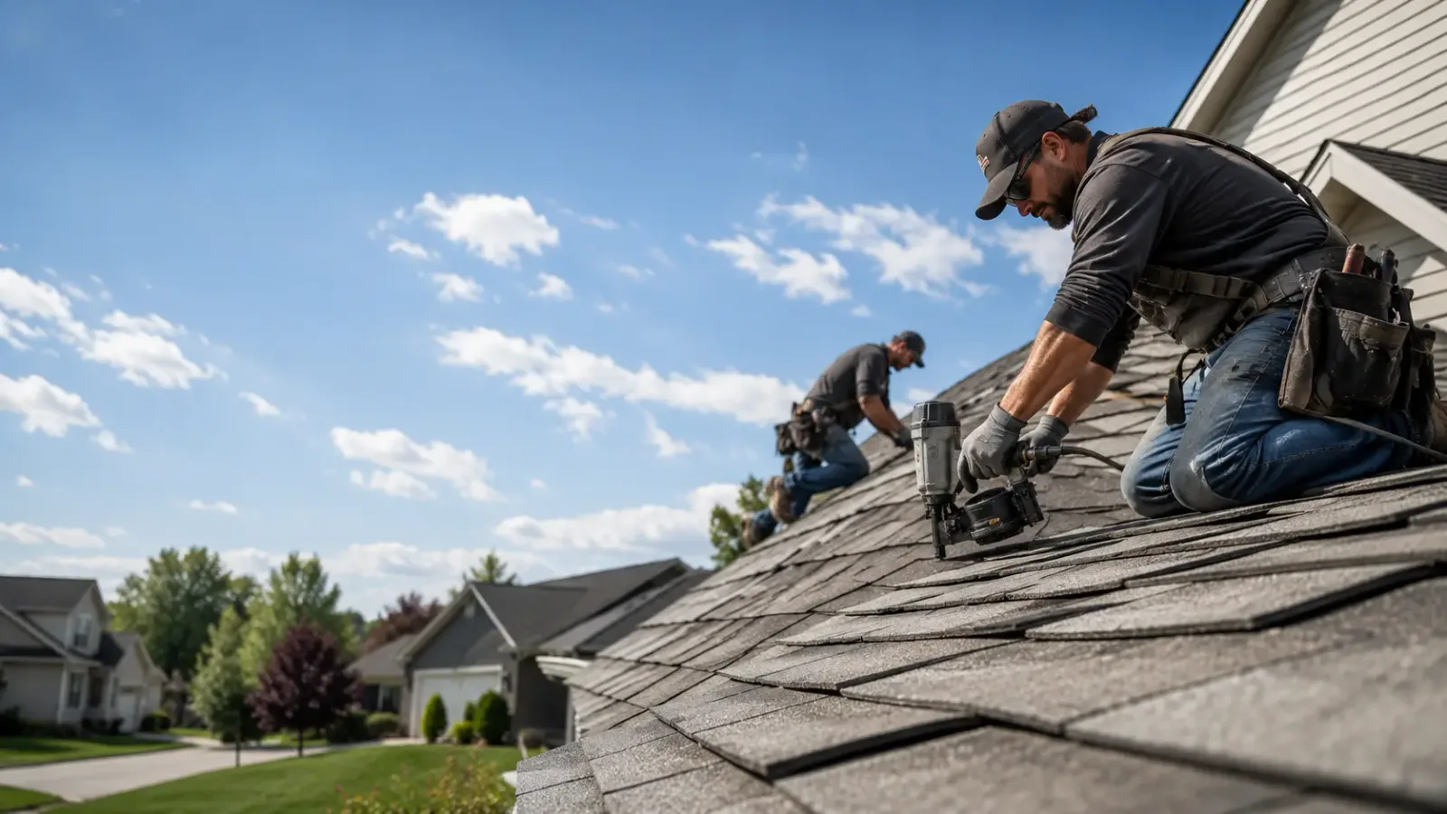 Storm Damage Roof Repair in Hinckley, IL near me